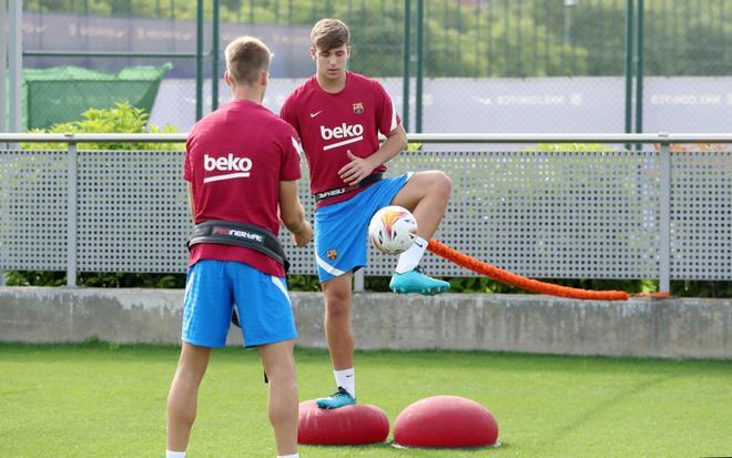 Así fue el primer día de entrenamiento del Barça 2021/2022