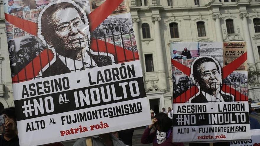 Familias de víctimas de Fujimori recurrirán su indulto ante la justicia