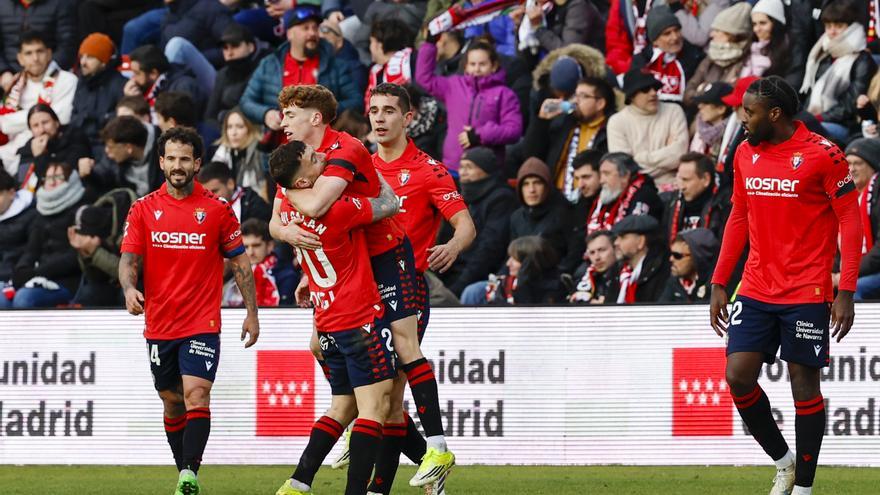 Osasuna deja helado al Rayo en el descuento