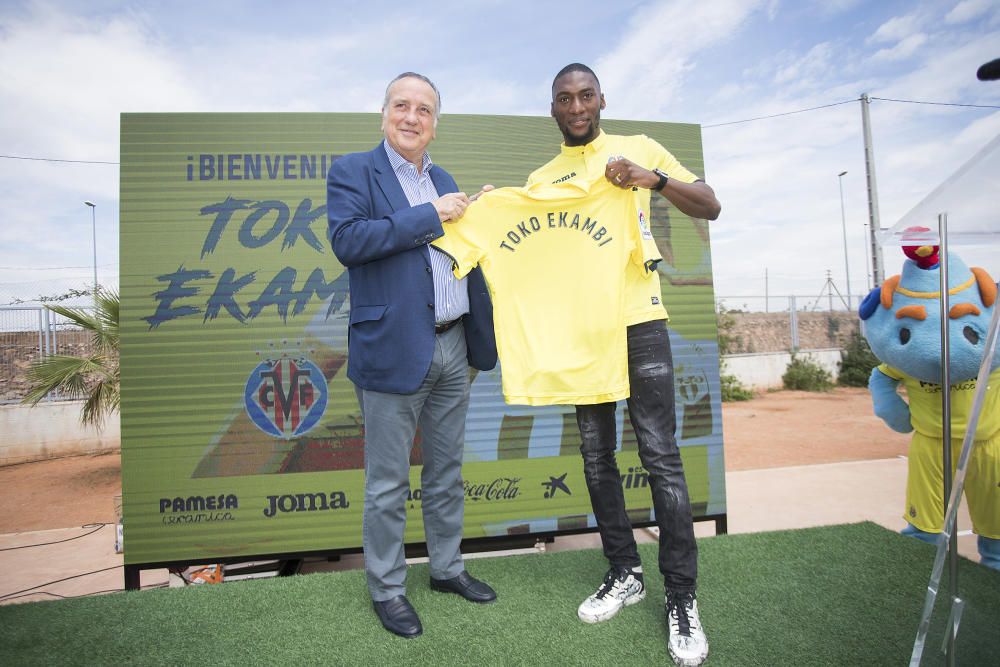 Presentación de Toko Ekambi en el Villarreal CF