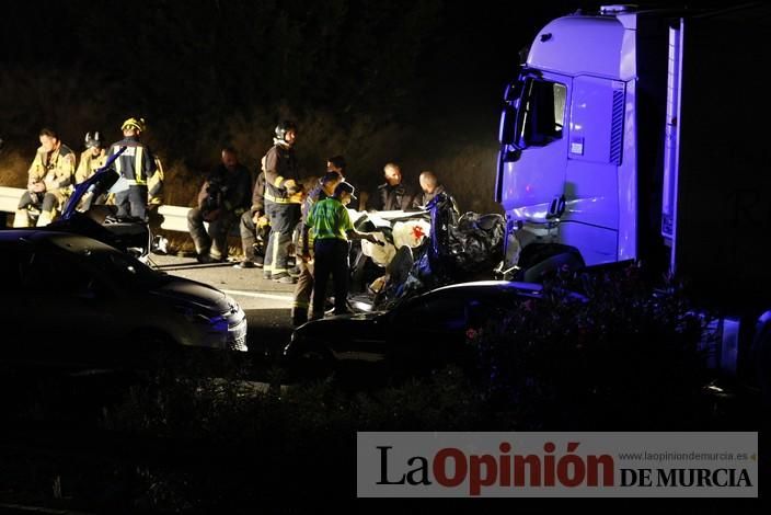 Grave accidente en Sangonera la Seca