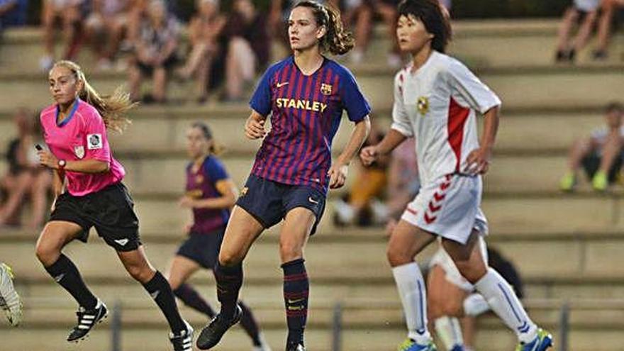 Laia Codina puja al primer equip del Barça femení a Primera Divisió