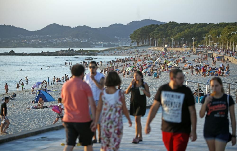 Vigo sobrepasó este domingo los 36,5º y la previsión indica que Galicia seguirá bajo la influencia de las altas presiones durante los próximos días.