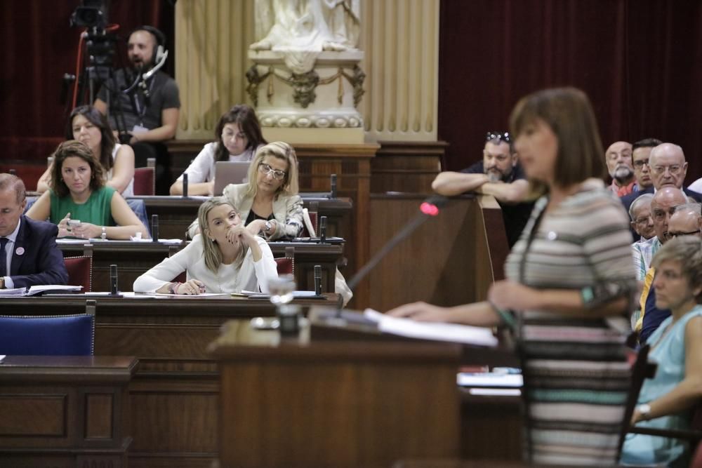 Primer debate de la Comunidad de Armengol en el Parlament