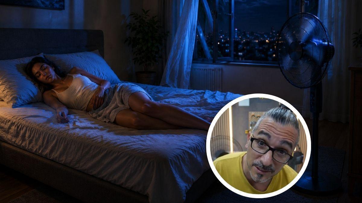 Toni Reboredo compara el ventilador con el aire acondicionado: “Ese sí que consume”
