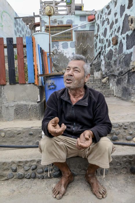 14/06/2018 BAÑADEROS, ARUCAS. Luki, vecino del ...