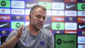 Flick compara el Barça: «Tenim el mateix nivell que el PSG i el Bayern, cent per cent»