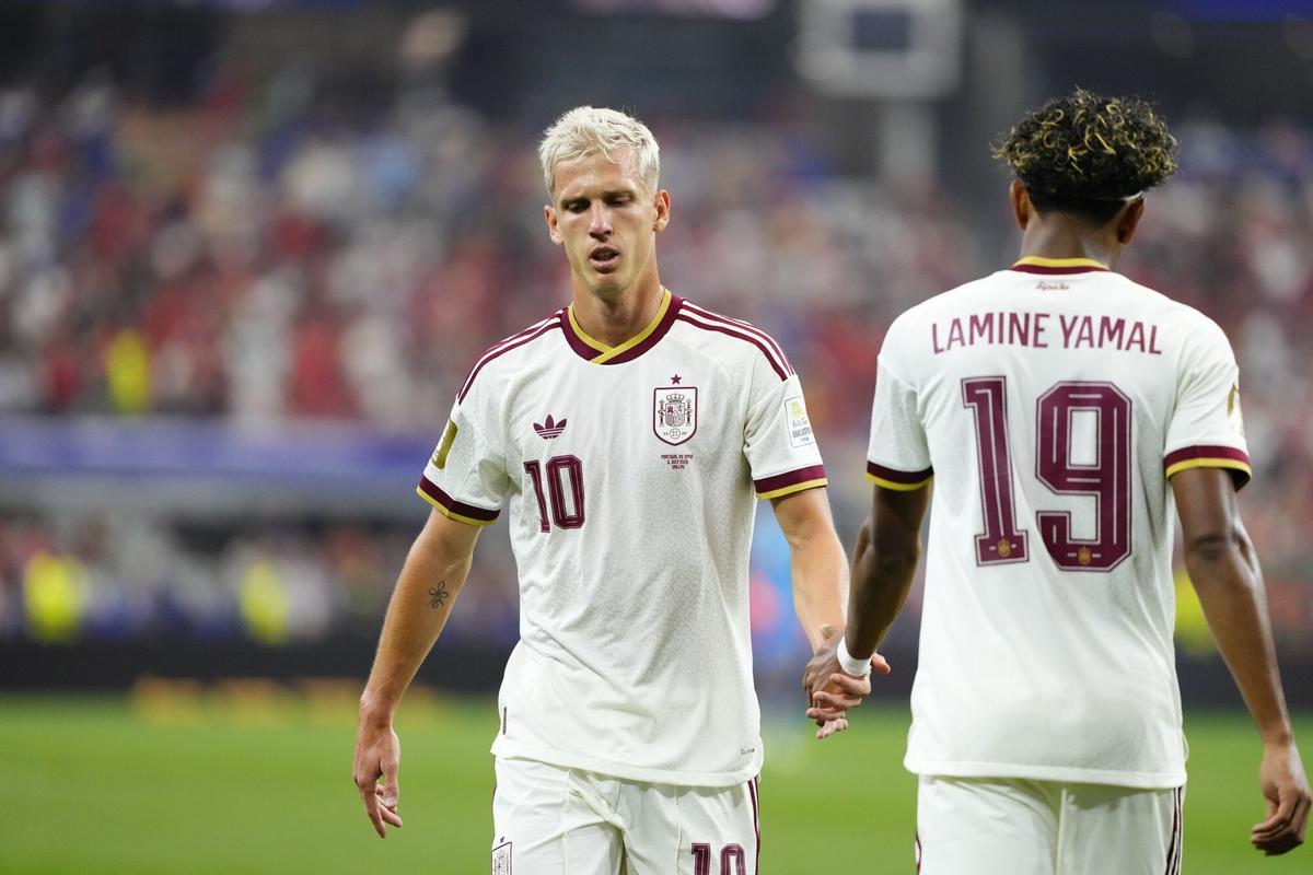 06/07/2026 Dani Olmo y Lamine Yamal DEPORTES Jose Breton / AFP7 / Europa Press