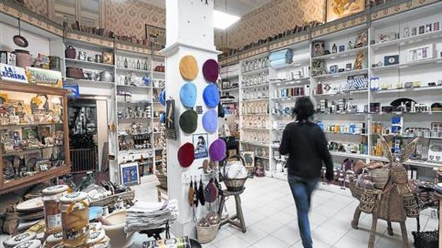 DE TODO UN POCOInterior de La Moderna Singular, donde se pueden encontrar multitud de objetos 'vintage'.