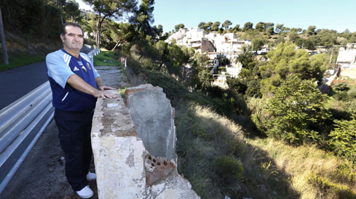Antonio Cuenca un veí expropiat a Torre Baró.