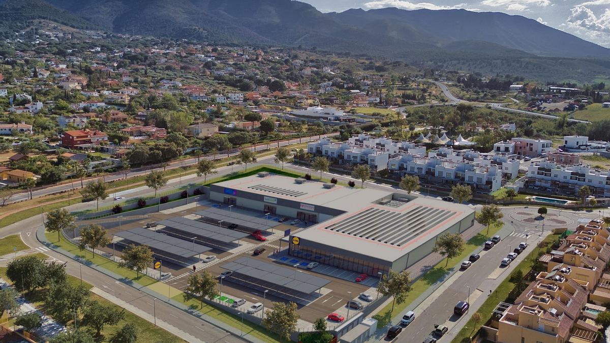 Lidl abrirá en el nuevo parque comercial de Taralpe de Alhaurín de la Torre.