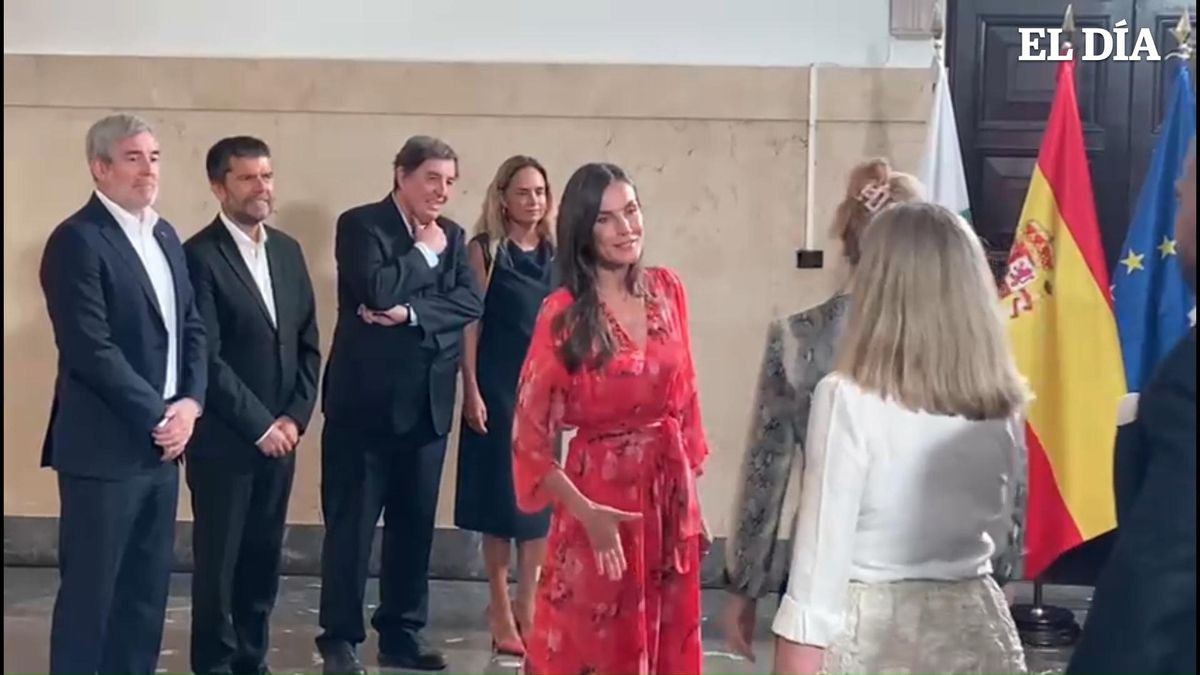 La Reina Letizia, en la ULL