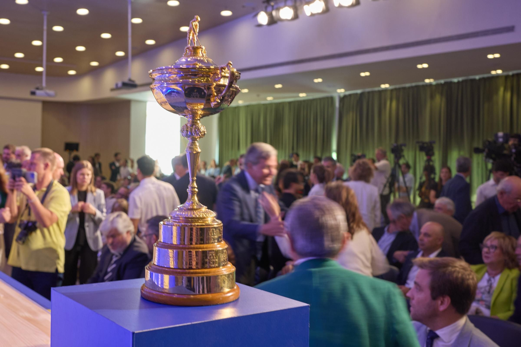 Les imatges de la presentació de la Ryder Cup 2031 a l'Hotel Camiral