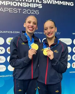 Daniela Suárez brilla con cuatro medallas en el Mundial júnior de natación artística