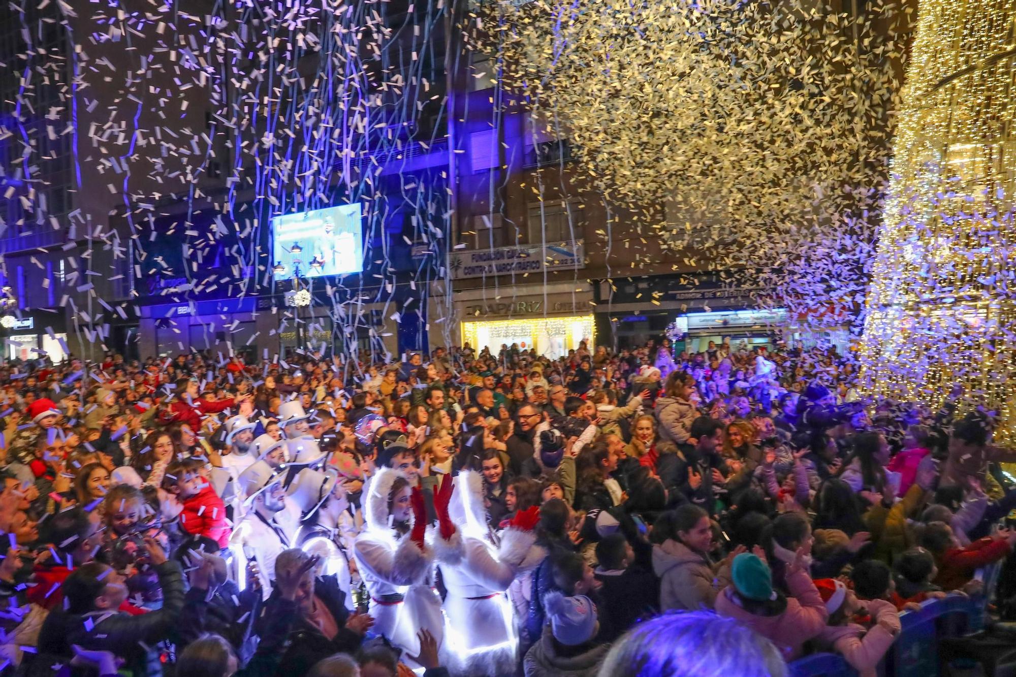 La Navidad ya deslumbra en Vilagarcía