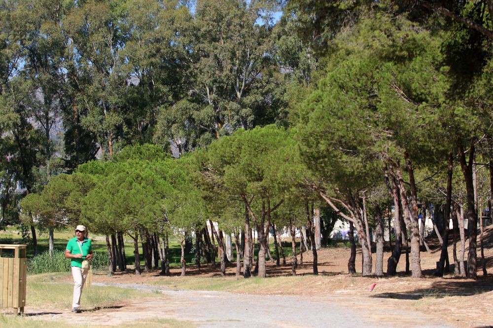 Inauguración del parque del Campamento Benítez.