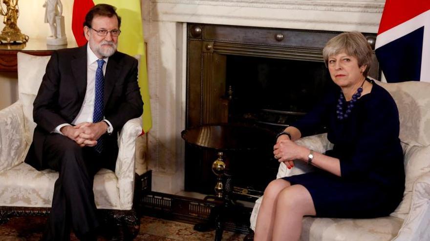 Rajoy agraeix a May el seu suport en el conflicte català
