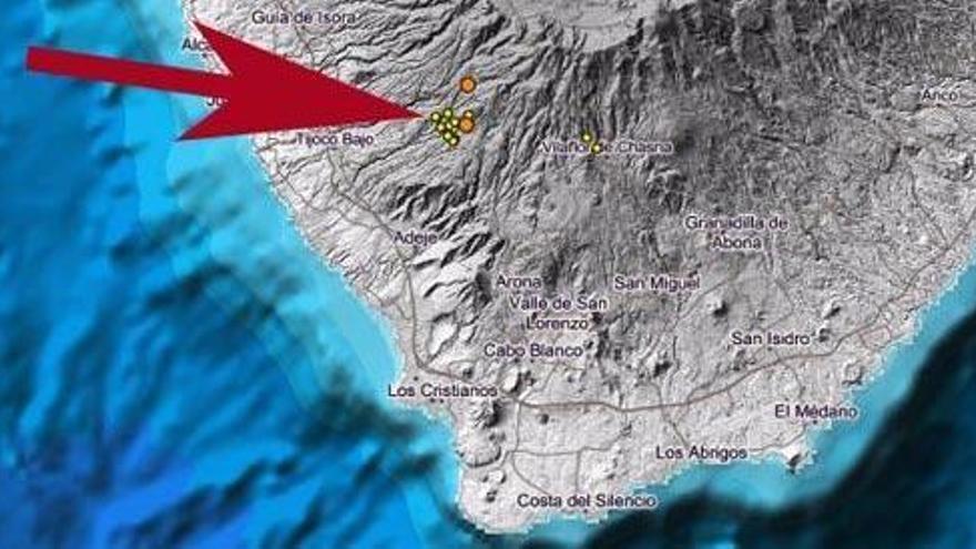 Un nuevo seísmo mantiene &#039;temblando&#039; a Adeje