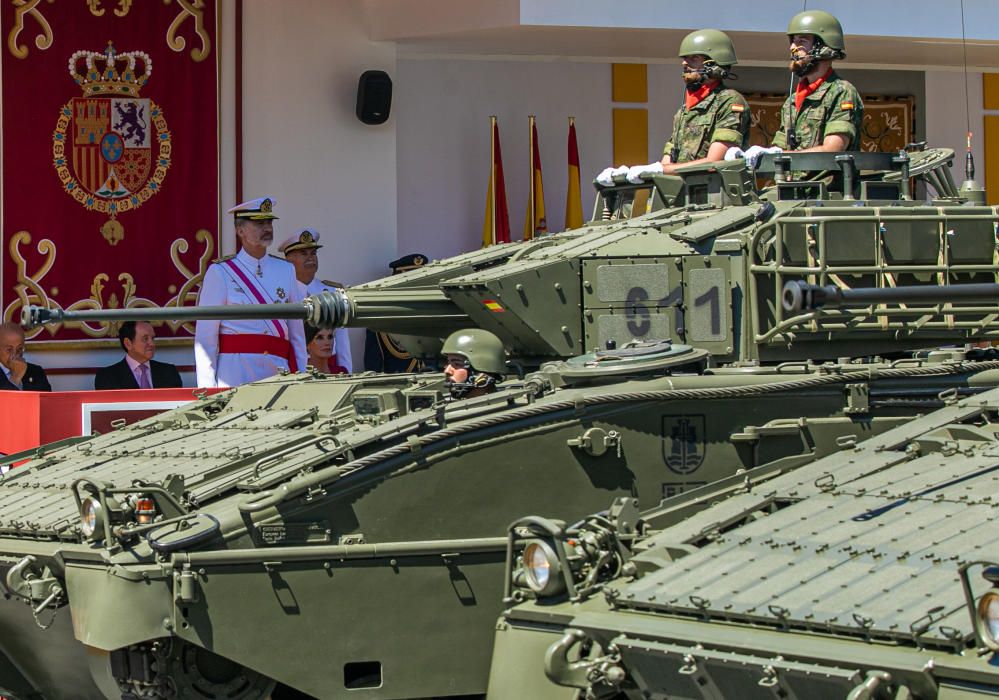 Las fotos del desfile de las Fuerzas Armadas