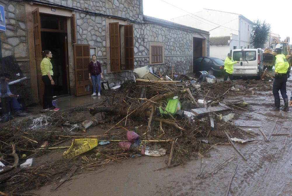 Nach der Flut: Aufräumarbeiten Sant Llorenç