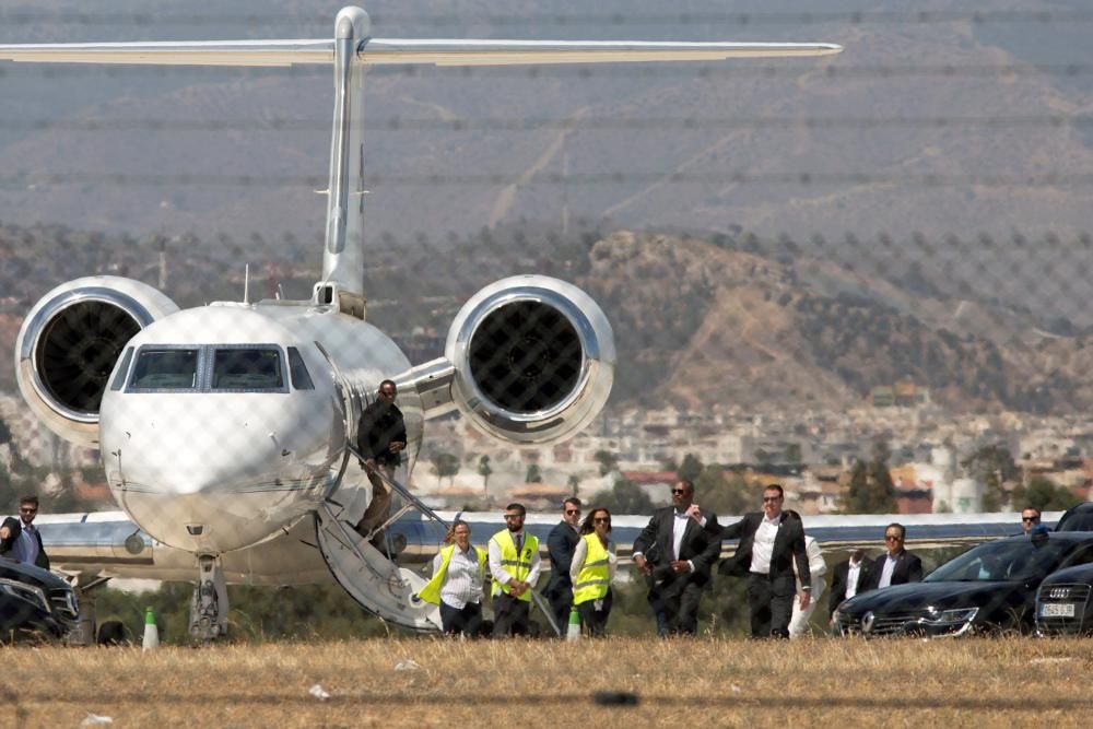 Barack Obama llega a Málaga para impartir una ...