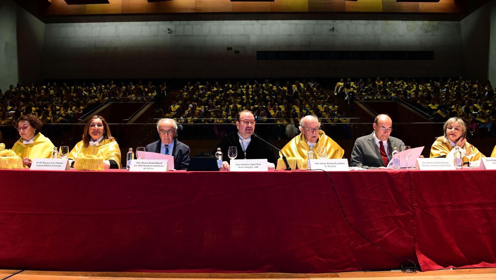 Festa da promoción 2017-2023 da Facultade de Medicina da USC