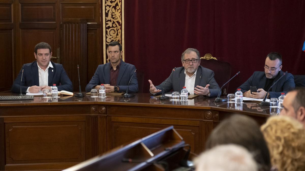 La Diputación mantuvo en noviembre una reunión con alcaldes de los municipios implicados en el nuevo consorcio.