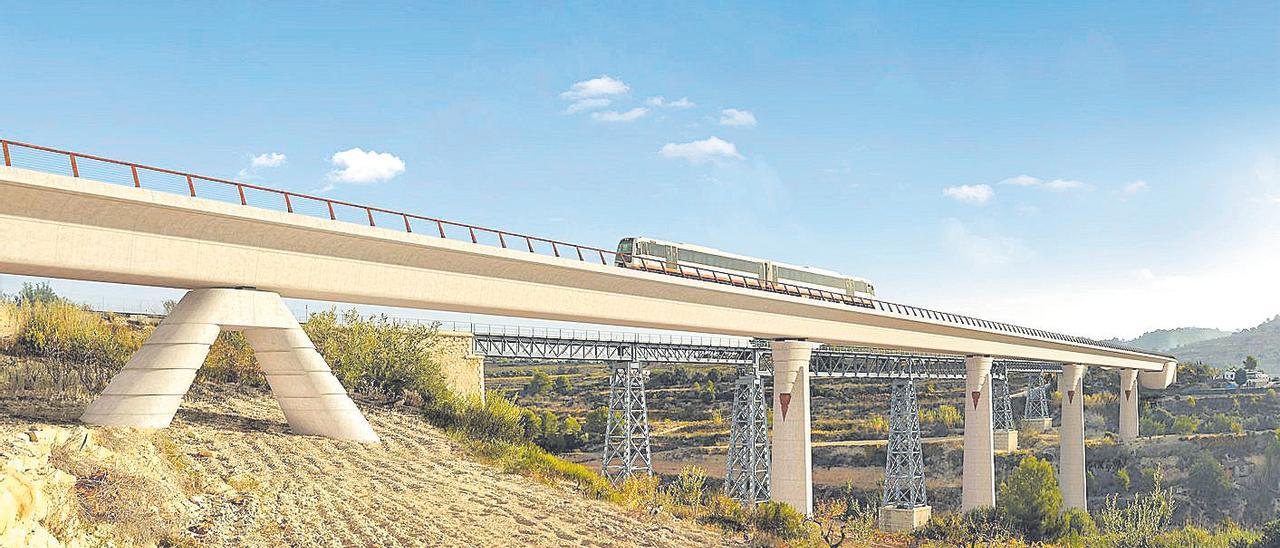 Vía libre al viaducto de 12 millones que permitirá que el tren vuelva a Dénia en 2023