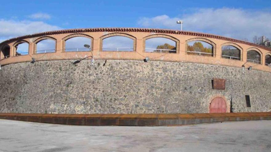 La plaça de toros d&#039;Olot, en una imatge d&#039;arxiu