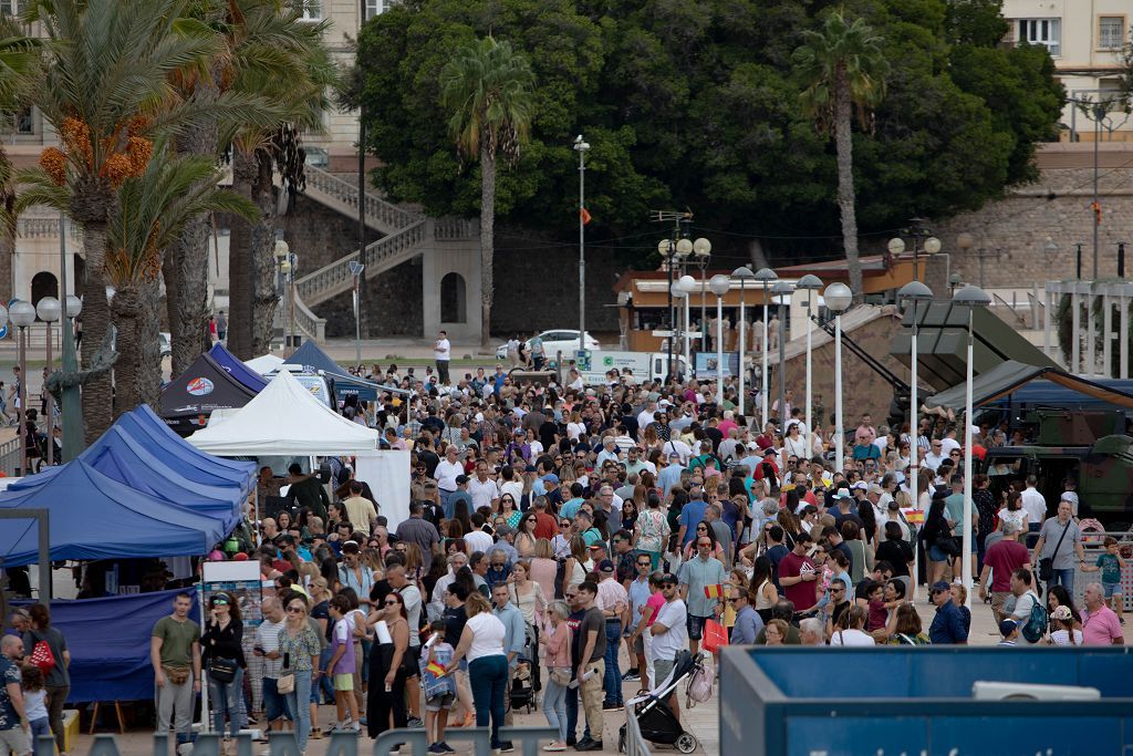 Así se celebra en Cartagena el Día de la Hispanidad