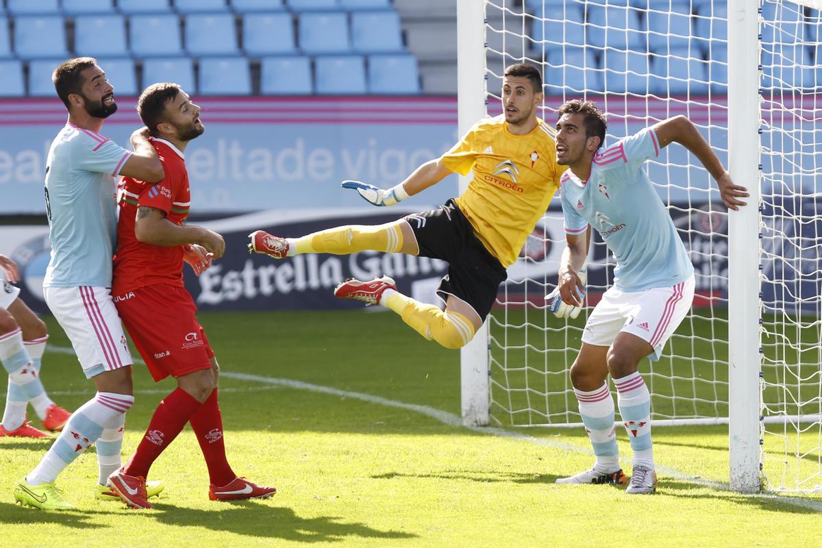 Imagen de la última vez que el Celta B jugó en Balaídos.