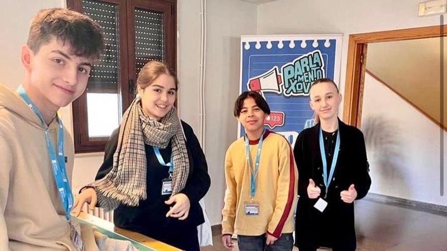 Tres alumnos del colegio Afonso X O Sabio presentarán el Rock in Cambre para niños