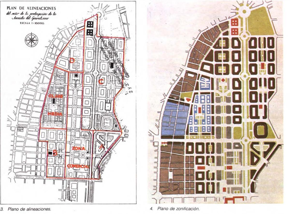 El Plan Bidagor en la prolongación de la Castellana