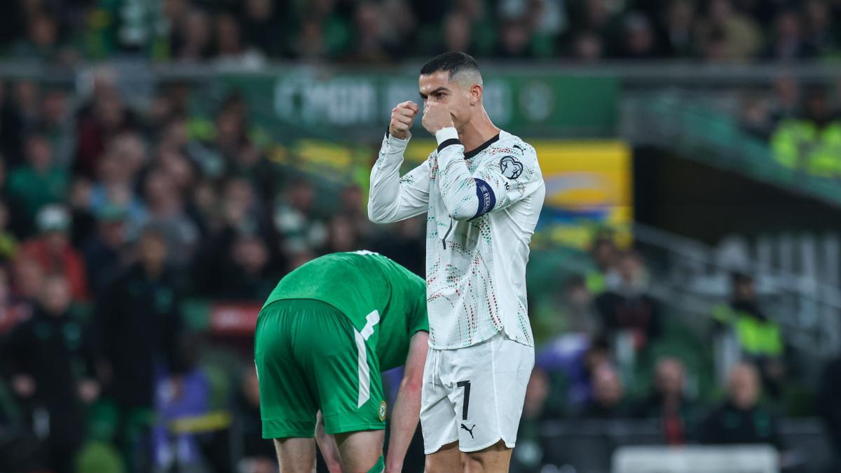 Cristiano Ronaldo y su feo gesto a un rival