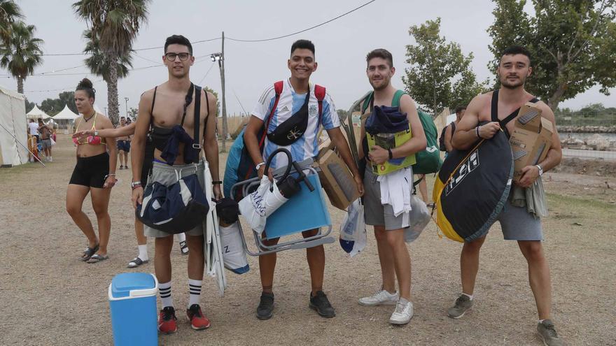 El Medusa evacuará a los campistas que no tengan transporte a zonas seguras