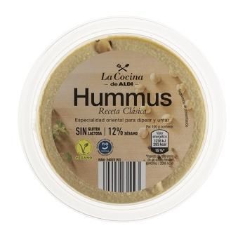 Hummus de Aldi.