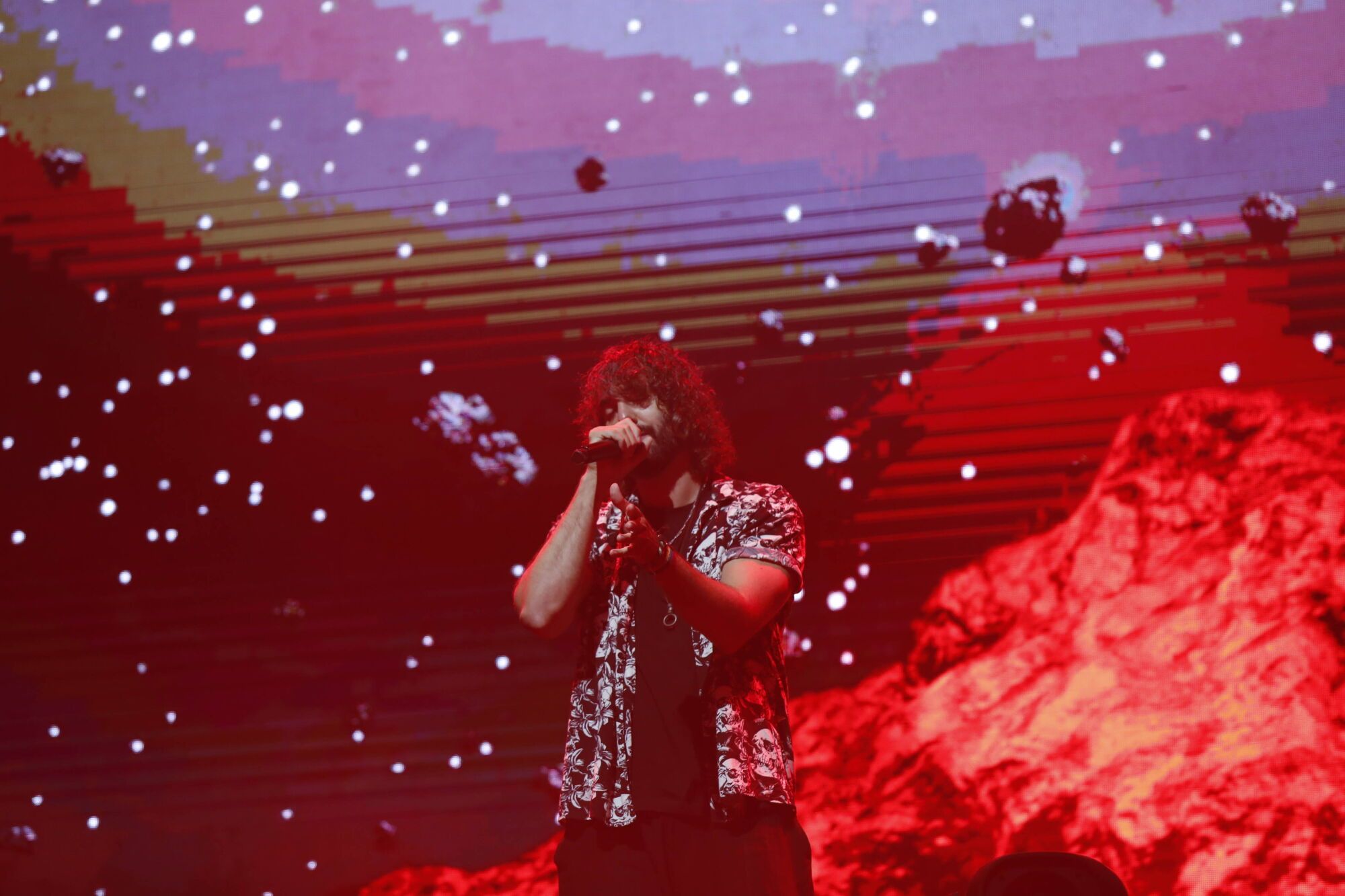 EN IMÁGENES: Concierto de Izal por las fiestas de San Mateo en Oviedo