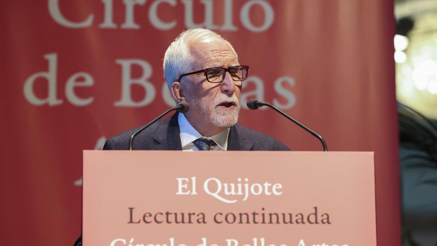 Luis Mateo Díez inaugura la lectura continuada de la novela &quot;más universal&quot;, &#039;El Quijote&#039;