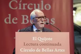 Luis Mateo Díez inaugura la lectura continuada de la novela "más universal", 'El Quijote'