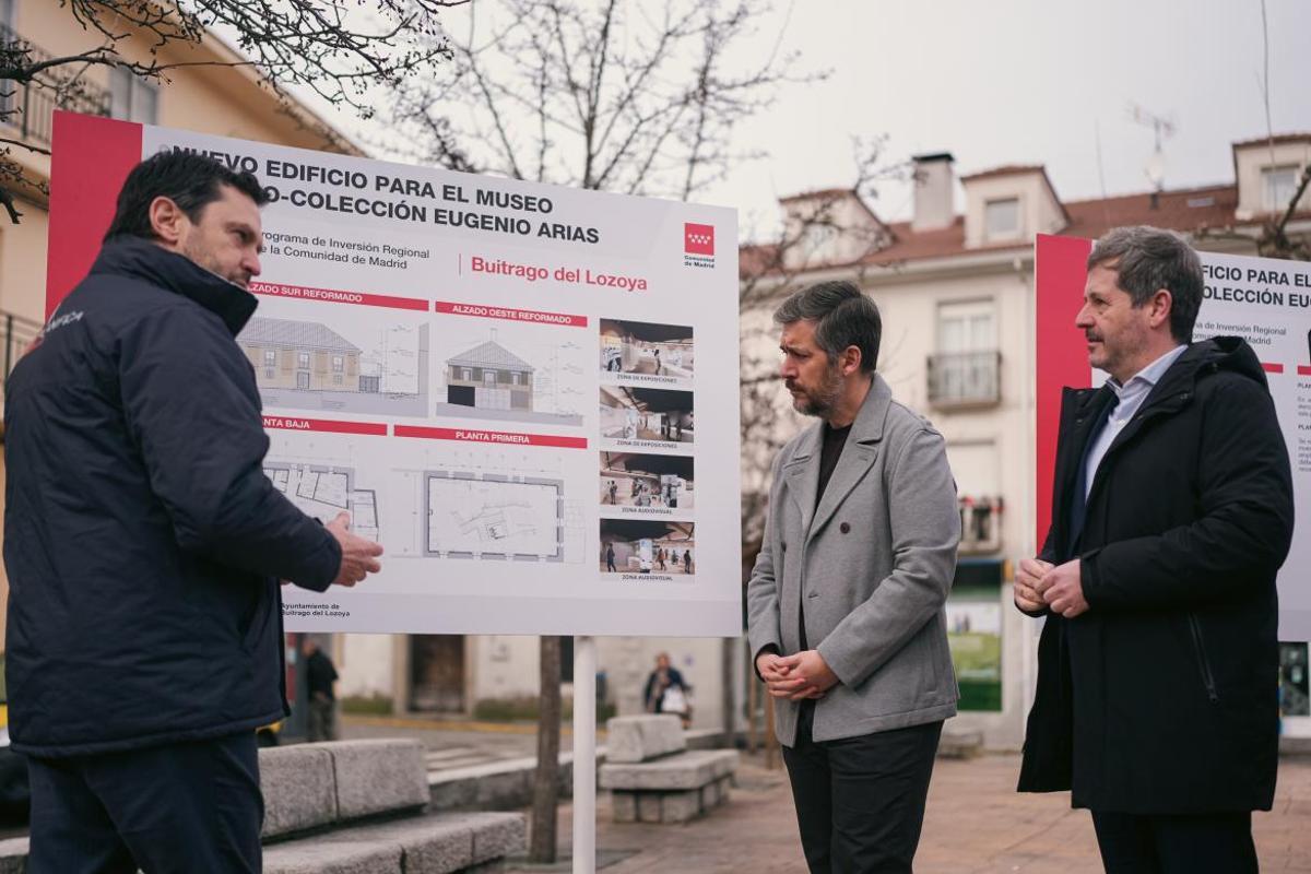 La Comunidad de Madrid inicia las obras del nuevo Museo Picasso en Buitrago del Lozoya con una inversión de 3,5 millones de euros.