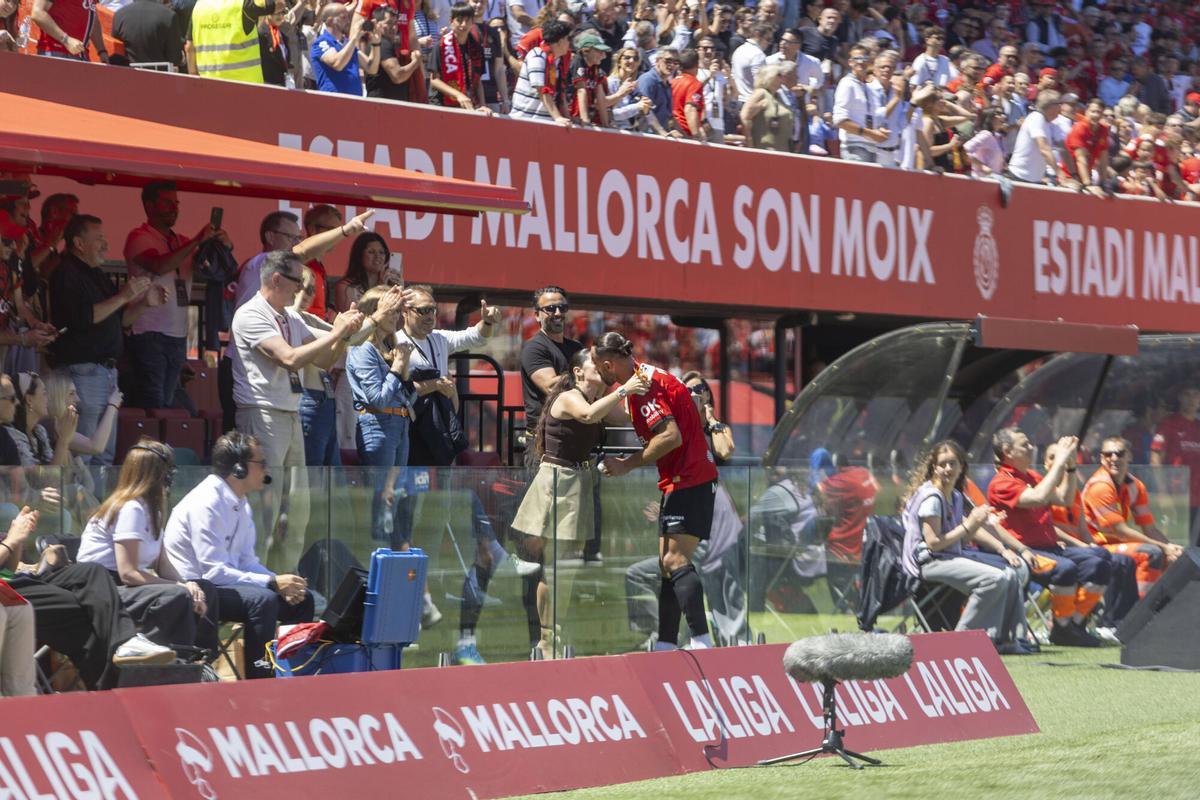 Un gol de Muriqi permitió al equipo bermellón sumar un punto muy importante