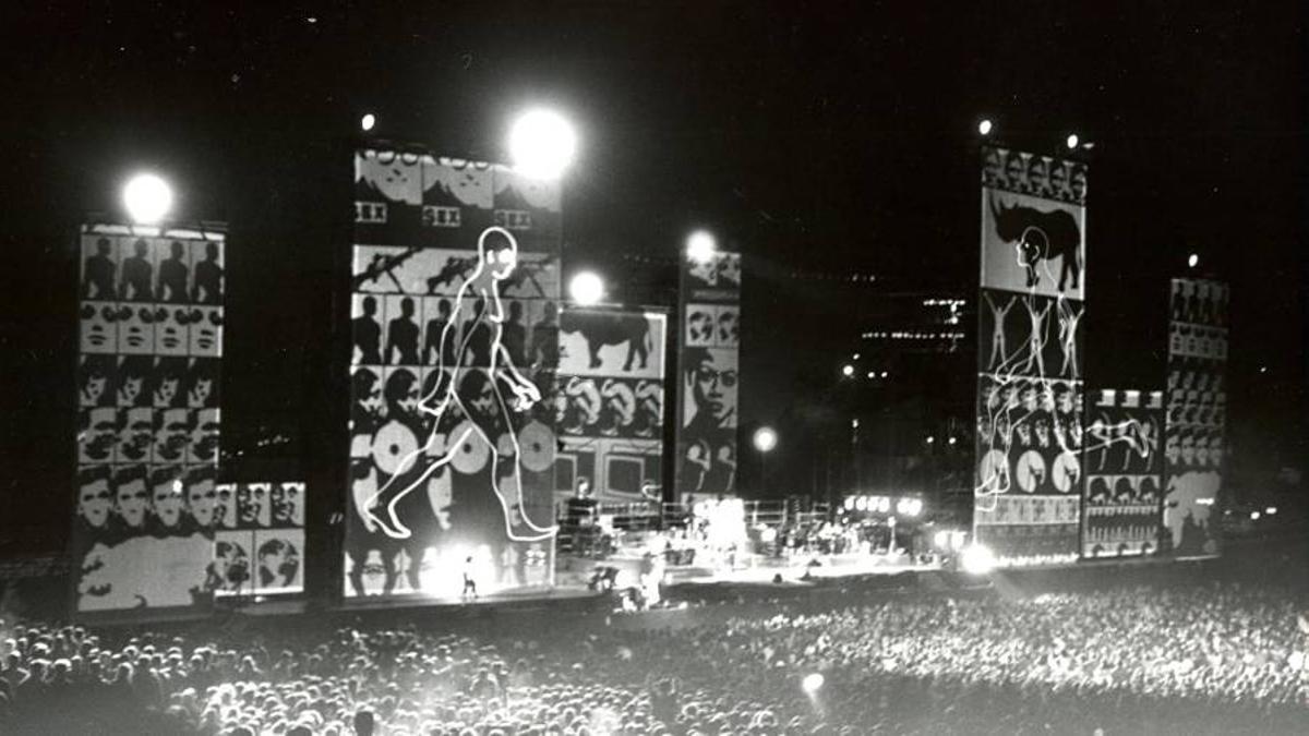 Lleno histórico en el concierto de Jean Michel Jarre en el Xacobeo 93