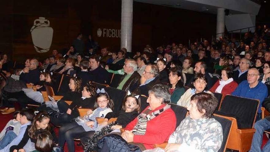 El público del domingo en el concierto del Aula de Música. // G.N.