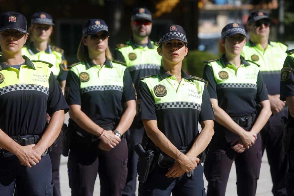 Celebración del Día de la Policía Local en Valencia