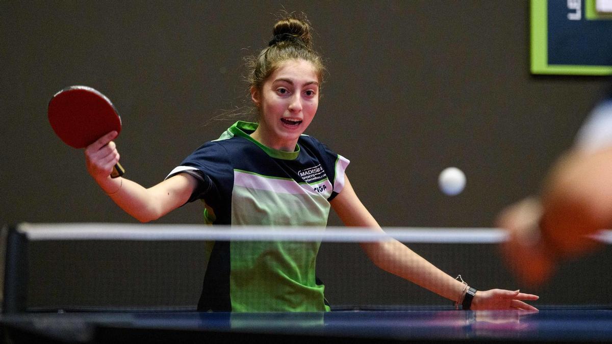 Eugenia Sastre disputará el Europeo sub-19 de tenis de mesa