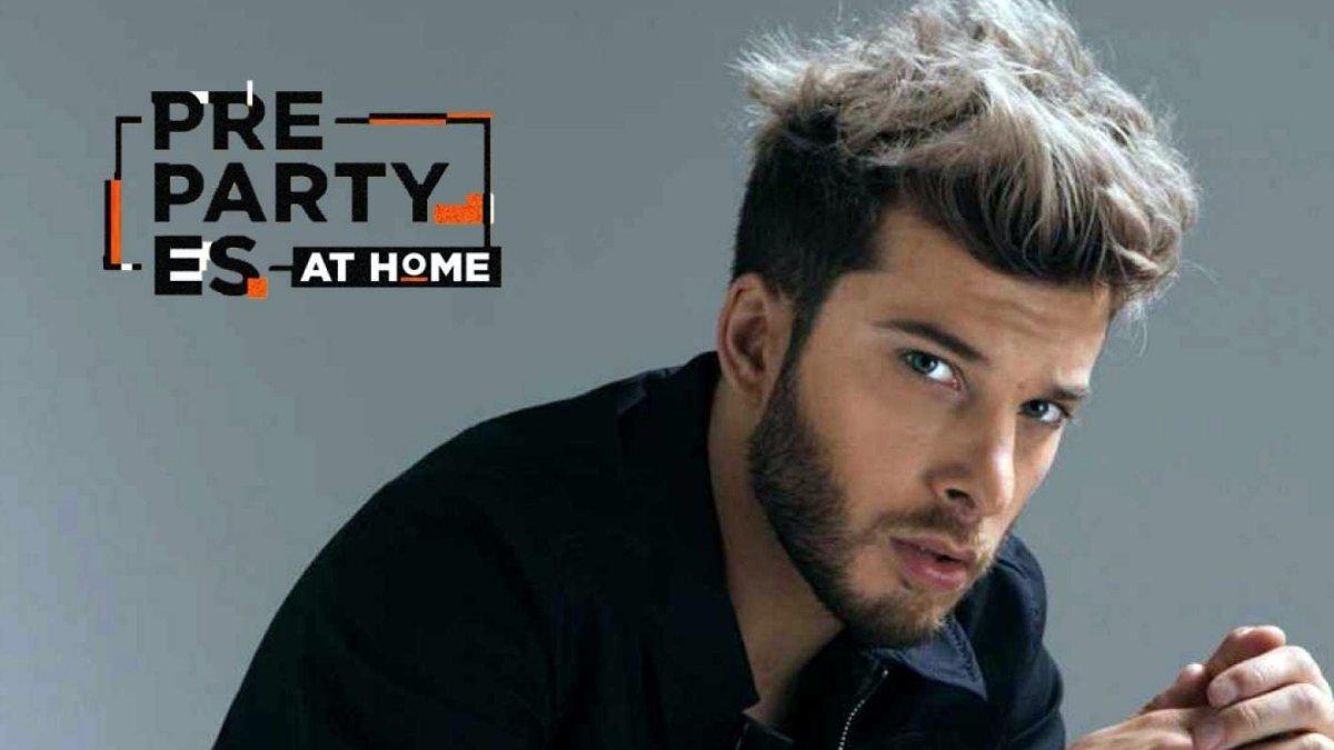 Blas Cantó, uno de los 21 representantes de Eurovisión 2020, que participará en la 'PrePartyES at home'