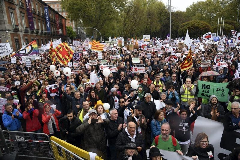 Manifestación 'Revuelta de la España vaciada' en Madrid