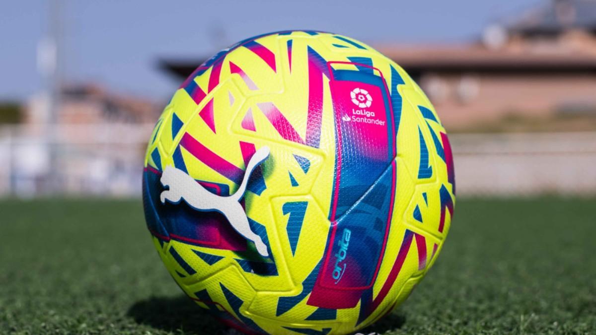 Puma y LaLiga presentan 'Órbita Yellow Ball', el balón oficial para los  próximos partidos
