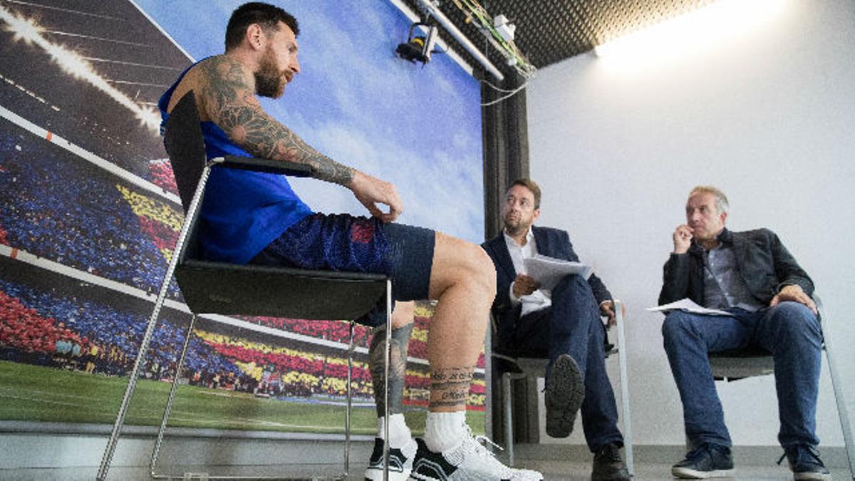 Messi se emocionó al recordar a la hija de Luis Enrique
