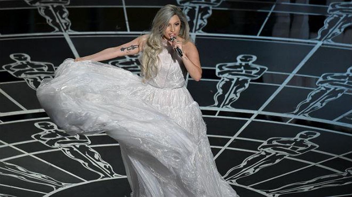 L’homenatge de Lady Gaga a ’Somriures i llàgrimes’.